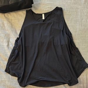 Black Athletic Tank Top